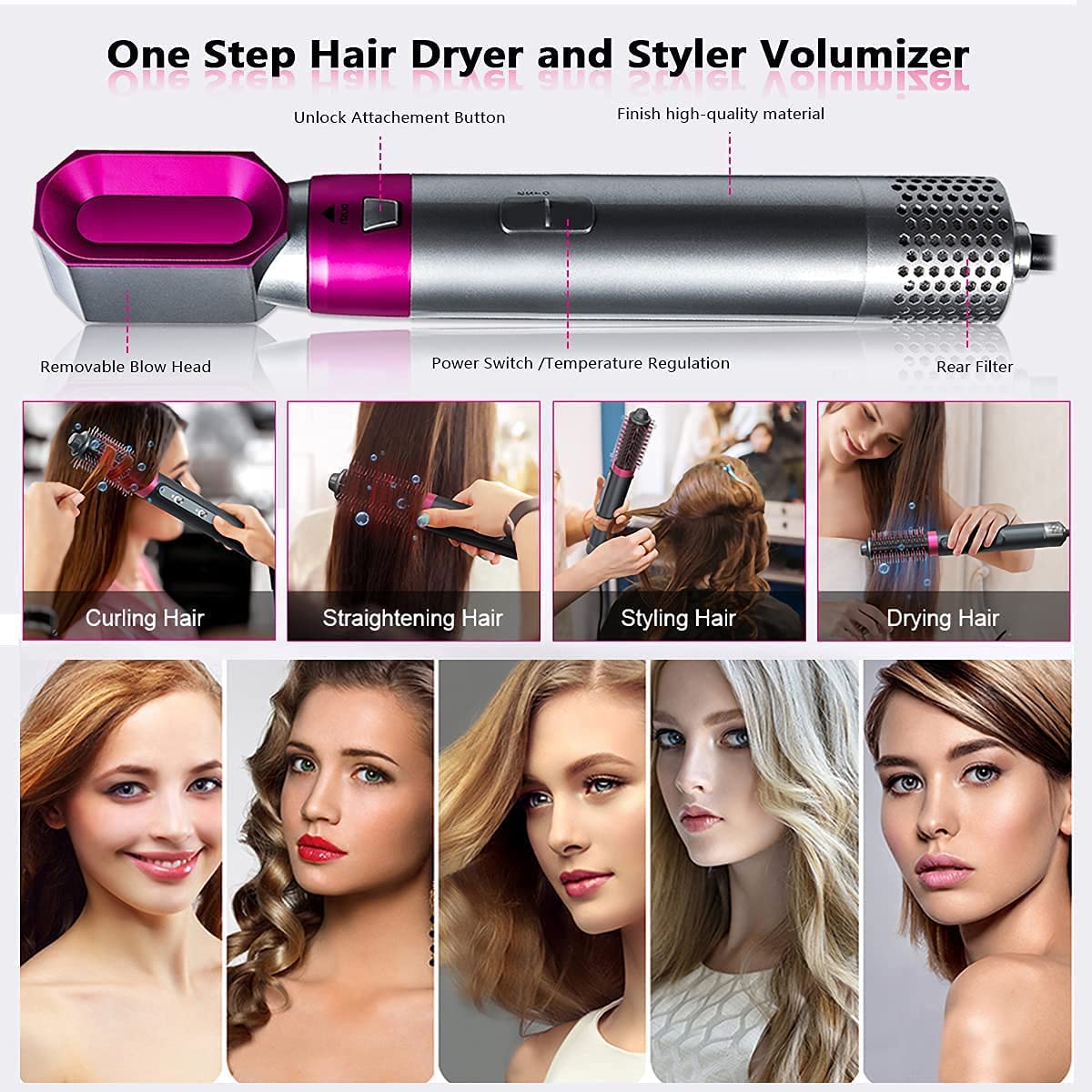 GlamWave 5-in-1 Air Styler