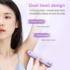 2 In 1 Women Electric Shaver,Razor & Trimmer