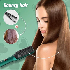Hair Straightener Professional Quick Heated Electric Hot Hair Comb