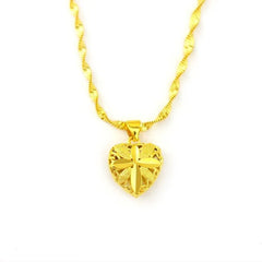 Heart Shaped Love Charm Necklace