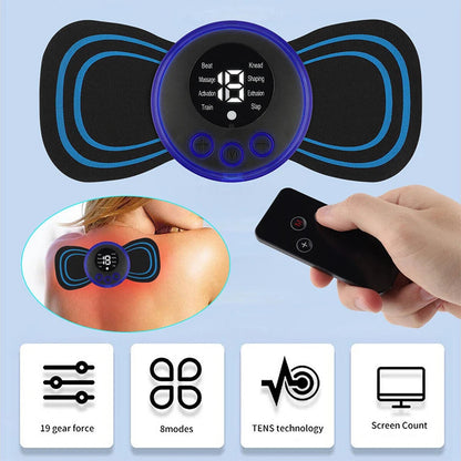 Mini Portable Neck Massager, Neck Stretcher For Cervical Muscle Pain And Shoulder Relaxation