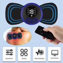 Mini Portable Neck Massager, Neck Stretcher For Cervical Muscle Pain And Shoulder Relaxation