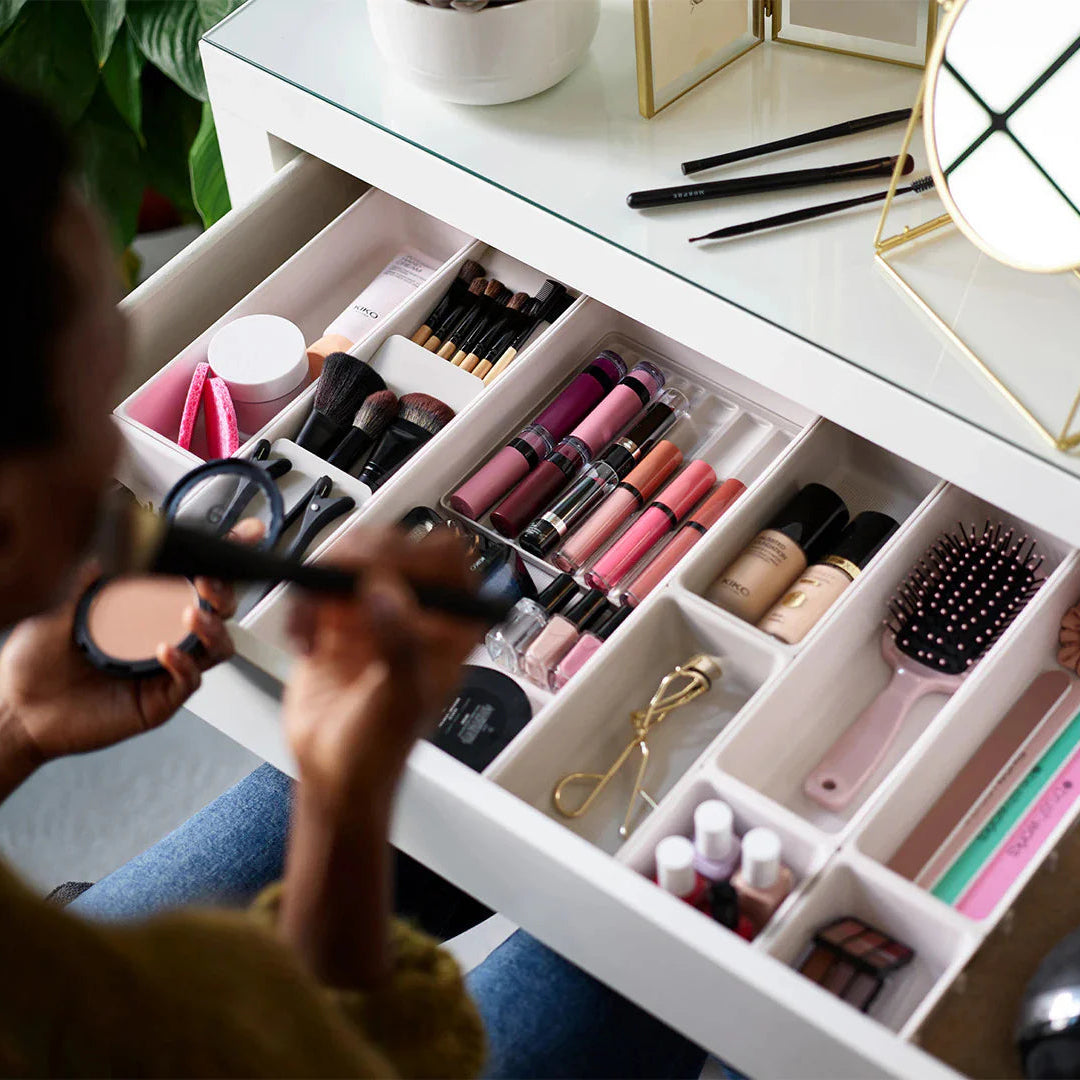 Large Makeup Drawer Organizer Set