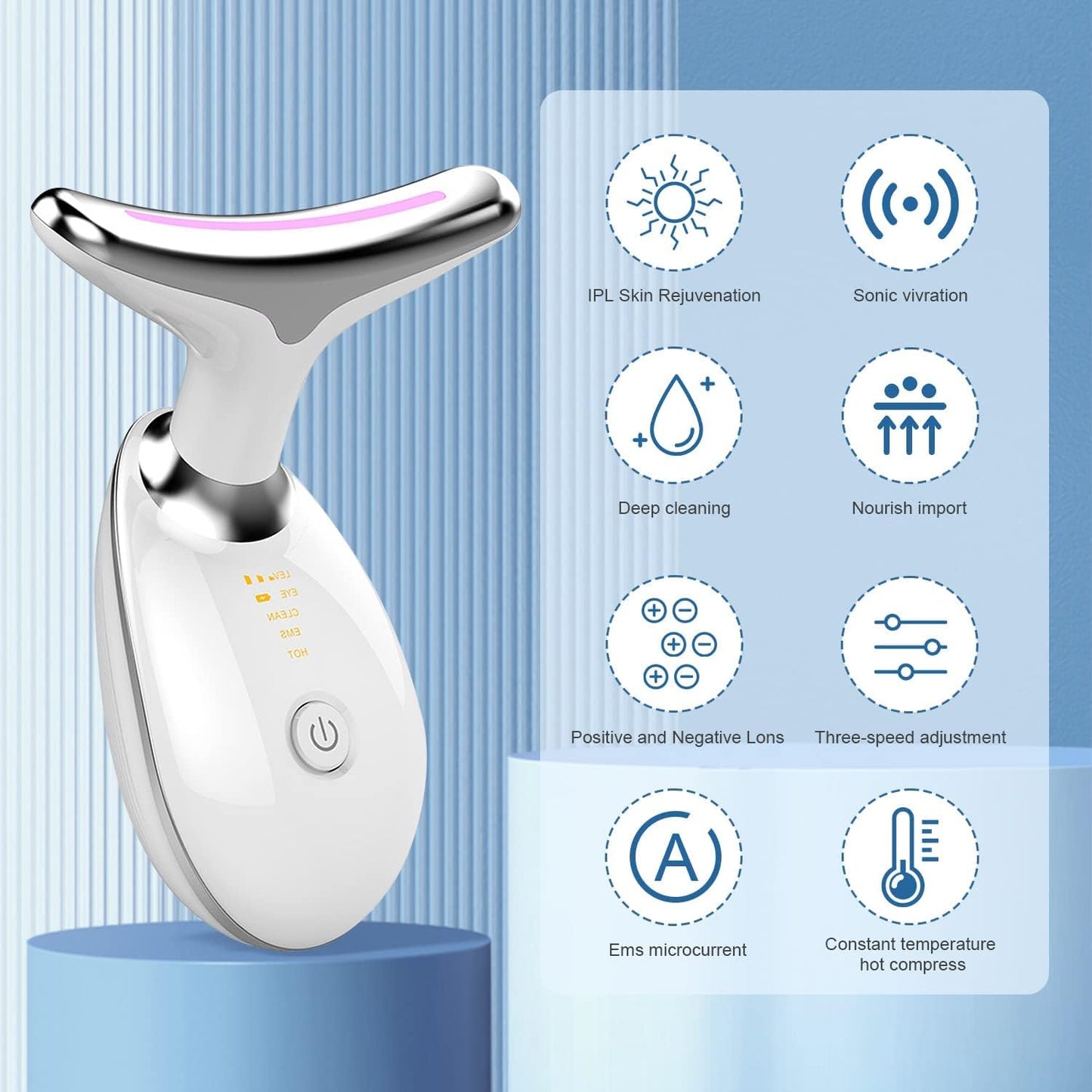 Neck EMS Beauty Device