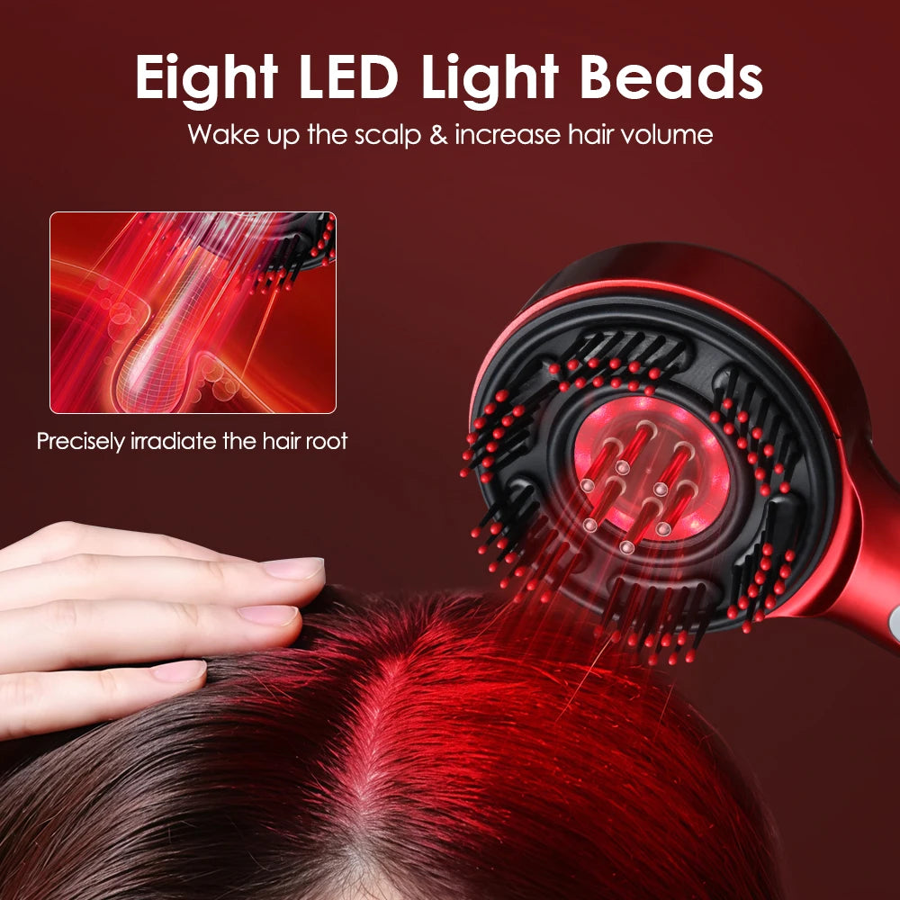 Electric Head Massager Brush