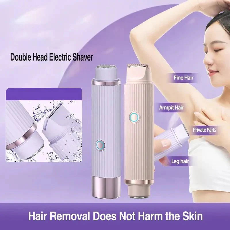 2 In 1 Women Electric Shaver,Razor & Trimmer