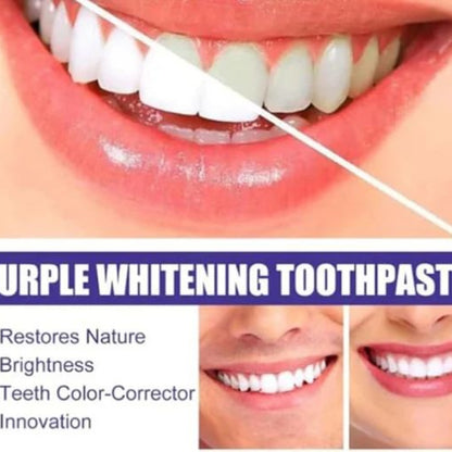 New Purple Whitening Toothpaste